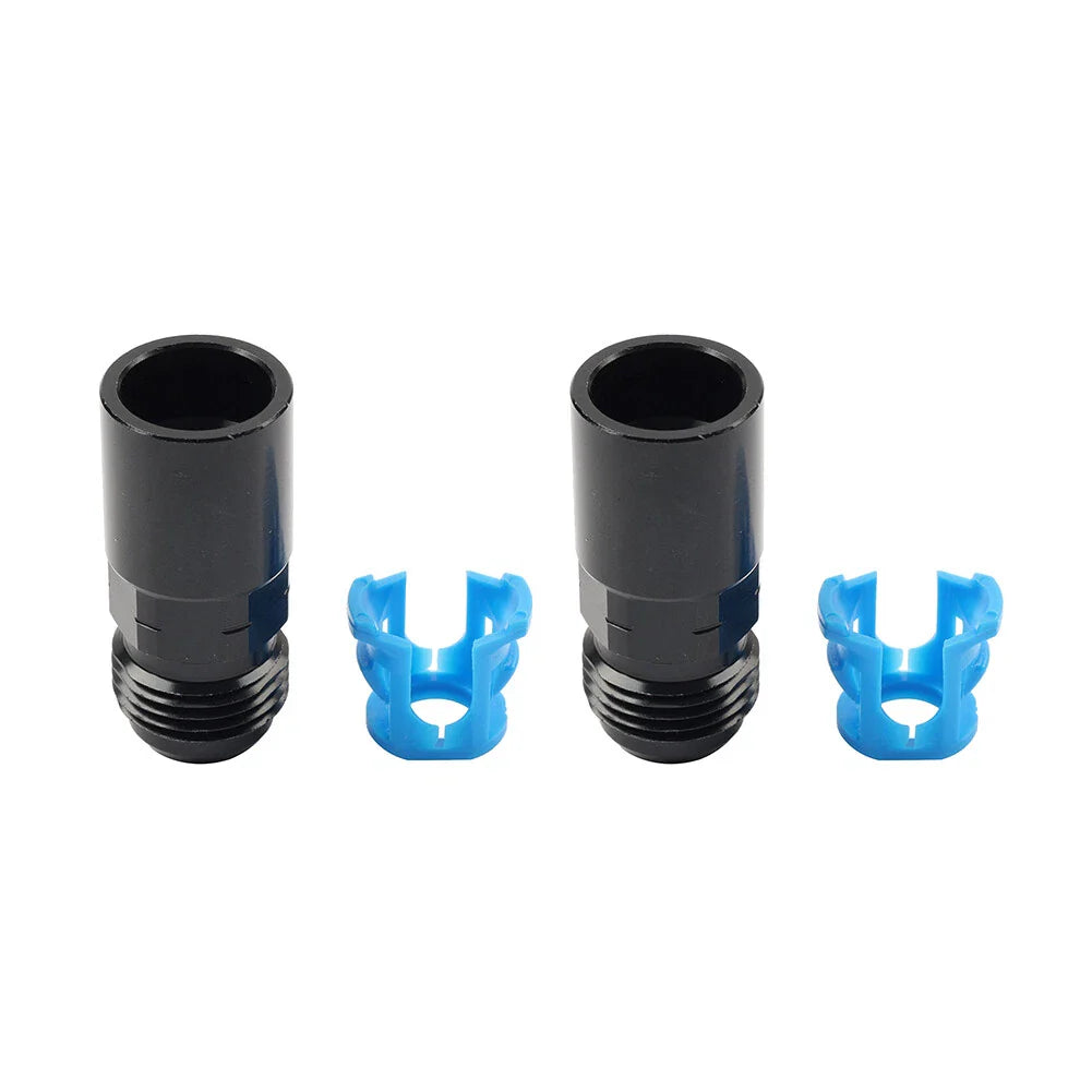 8AN Male to 3/8" Female SAE Quick-Disconnect EFI Fuel Rail Fitting