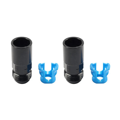 8AN Male to 3/8" Female SAE Quick-Disconnect EFI Fuel Rail Fitting