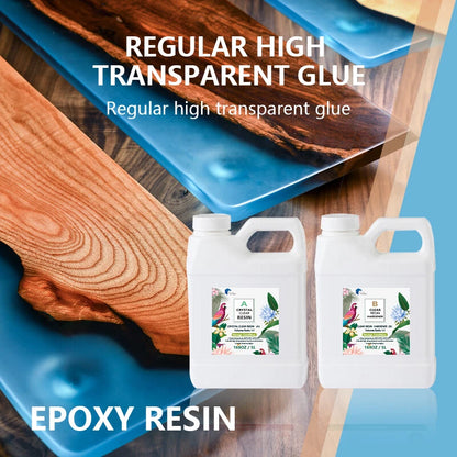 10L Epoxy Resin Kit 1:1 Ultra Clear for Crafts & DIY River Table