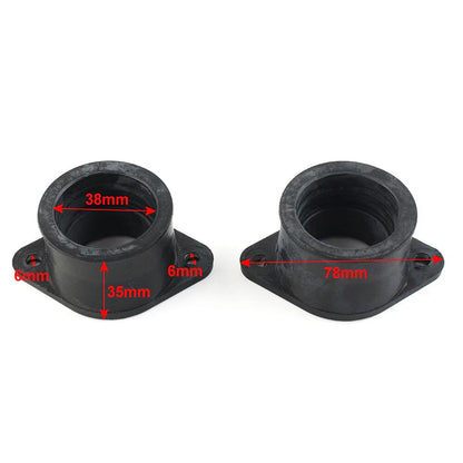 Intake Manifold Boot Joint Insulator for Kawasaki KZ400 Z400 (1974-1978)