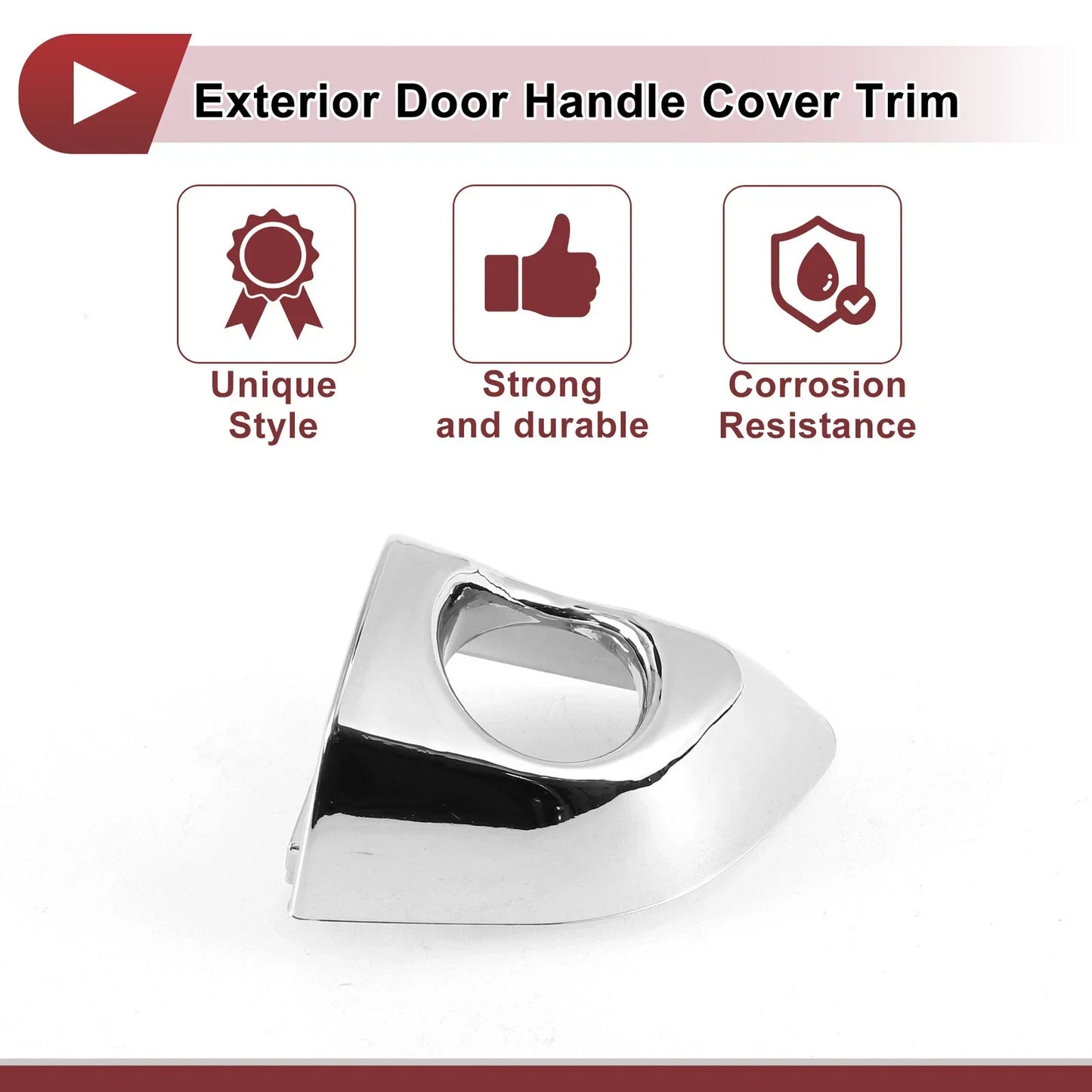 Exterior Door Handle Cover Trim for Hyundai Elantra (2020)