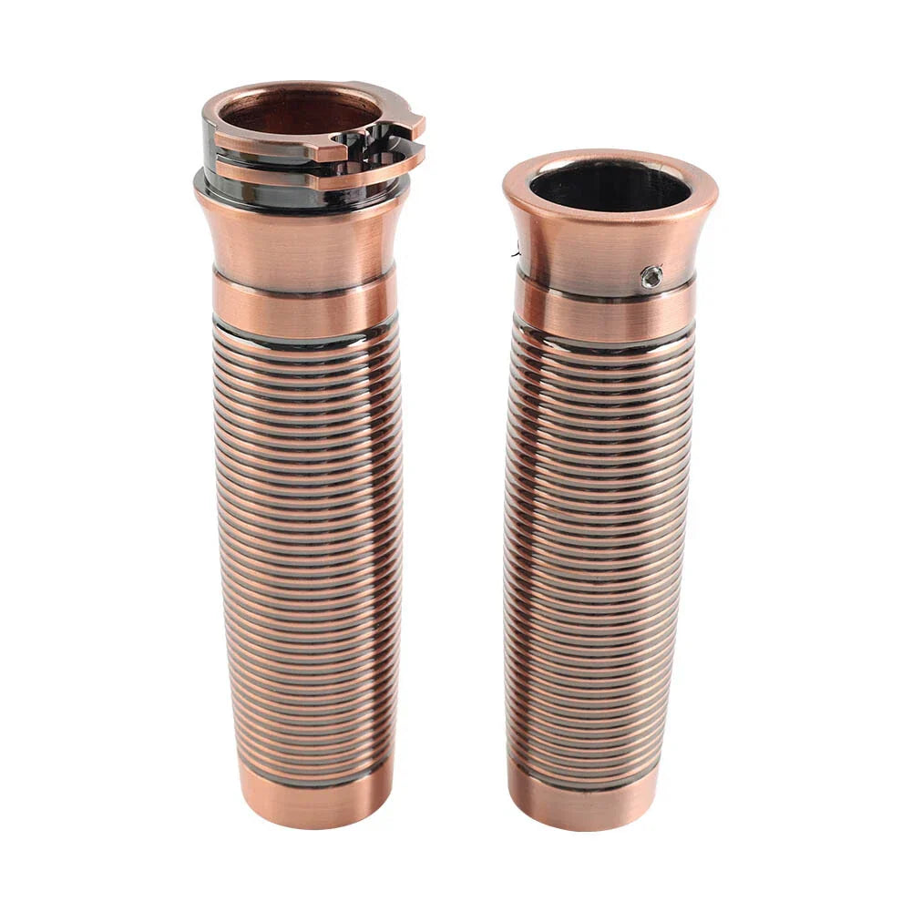 Copper 1" Hand Grips for Harley Sportster Motorcycle