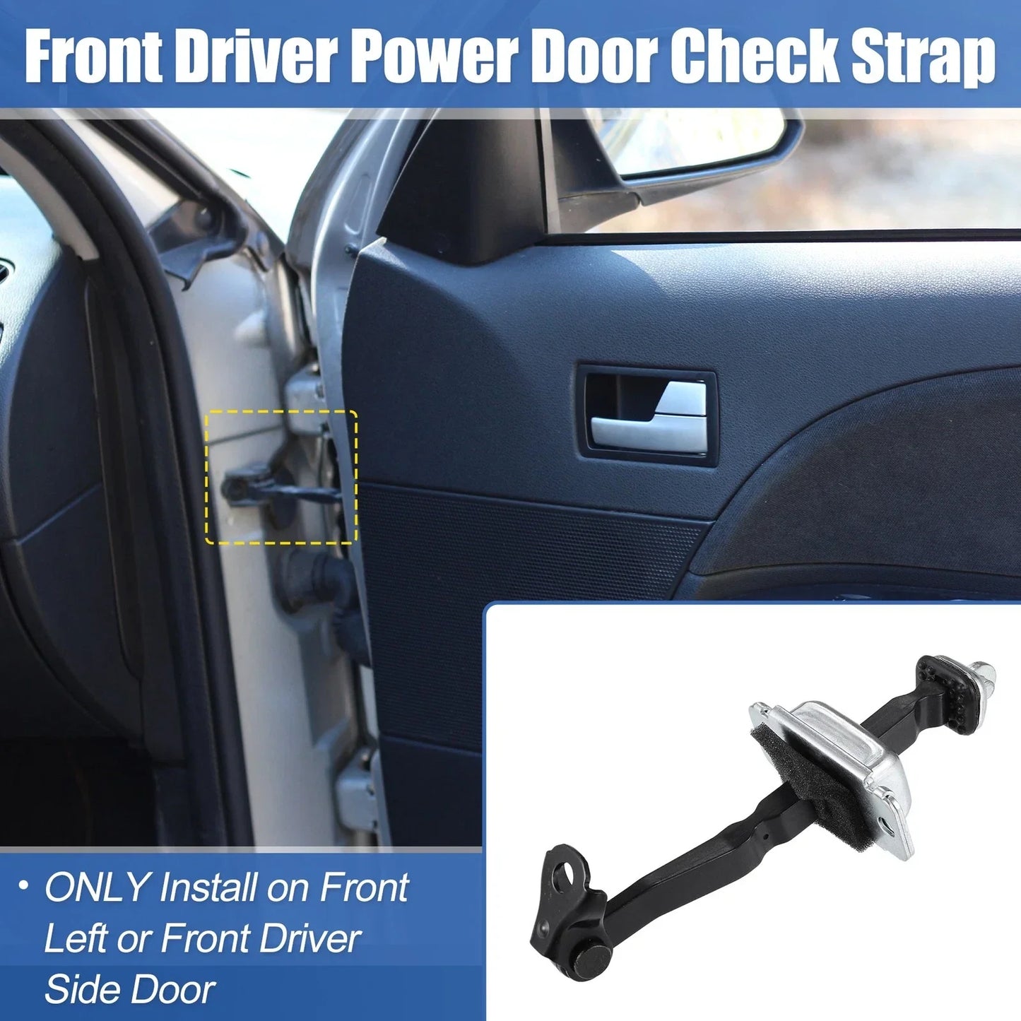 Front Left Door Check Stop Strap Limiter for Honda Element (2003-2011)