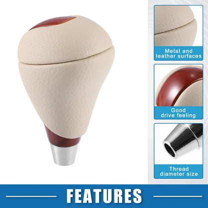 Auto Gear Stick Shift Knob for Lexus - Brown Beige