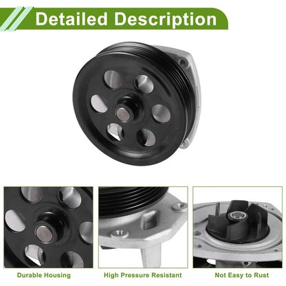 Water Pump for Chevrolet Camaro 2016-2025 Cooling System Replacement