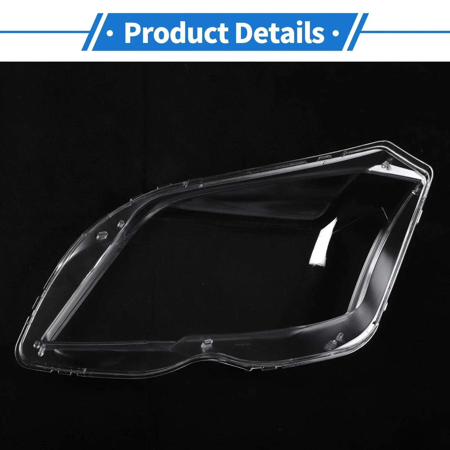 Car Front Right Headlight Lens Cover for Mercedes-Benz GLK (2009-2012)