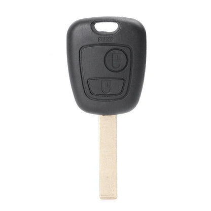 Button Smart Key Fob Shell Cover for Peugeot 206 307 (2000-2007)