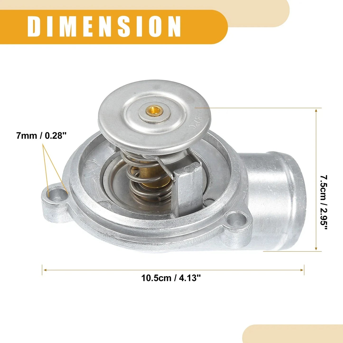 Coolant Thermostat Housing Assembly for Mercedes-Benz C230 (2003-2010)