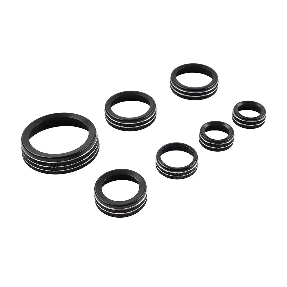 Center Console AC Control Knob Trim Ring for Ford Bronco Sport (2021-2024)