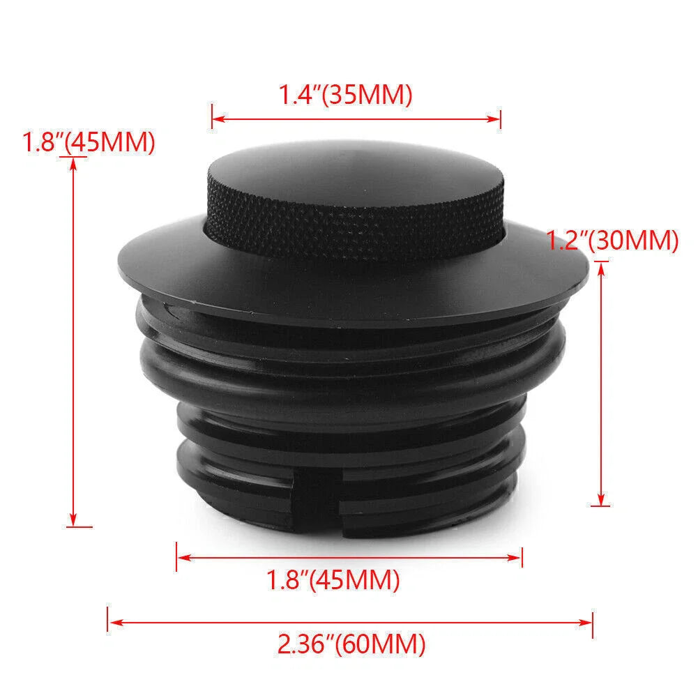 Vented Fuel Tank Cover Gas Cap for Harley Davidson