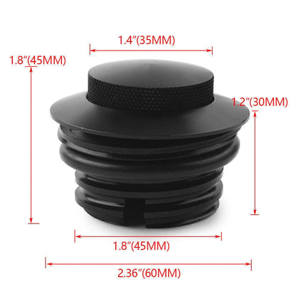 Vented Fuel Tank Cover Gas Cap for Harley Davidson