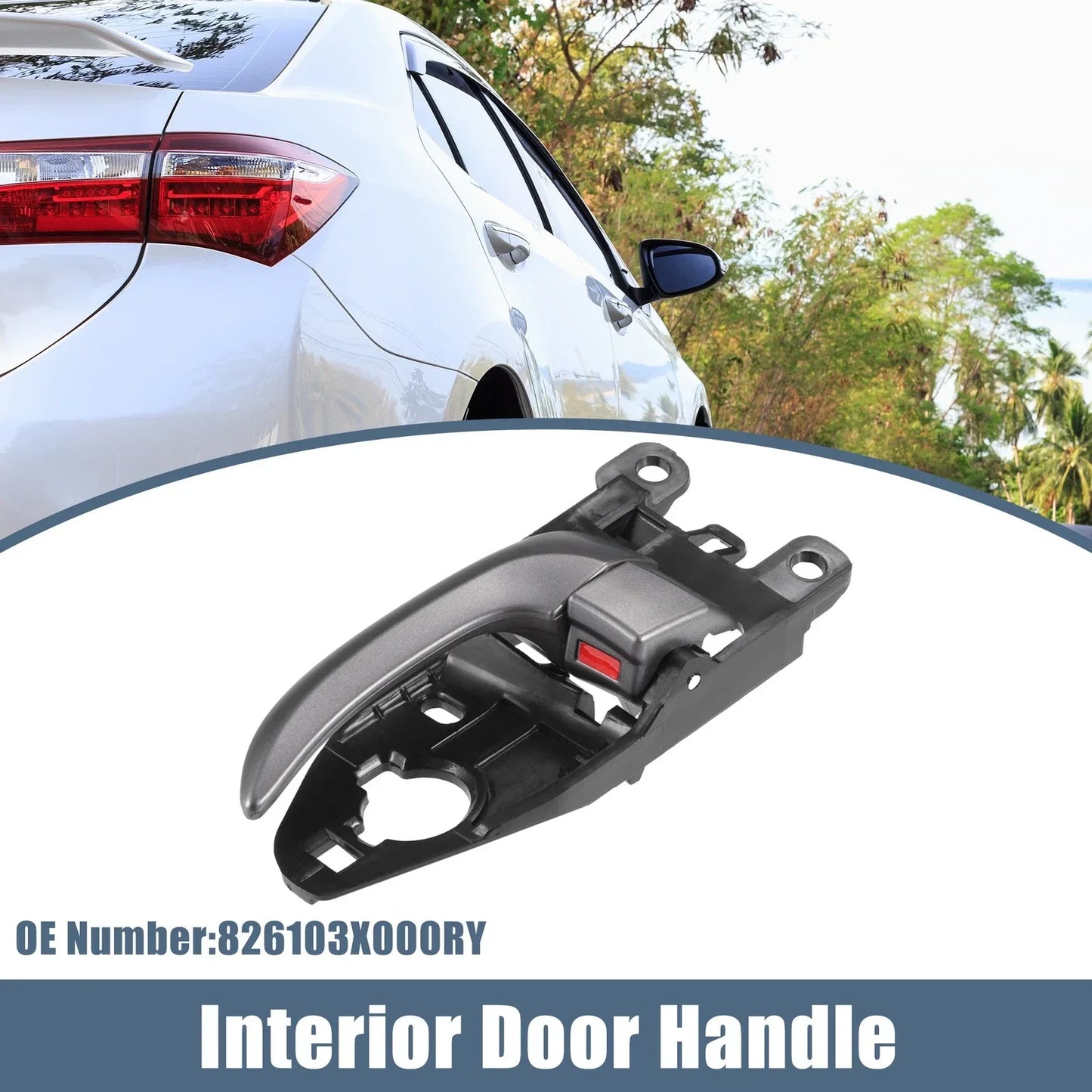 Front Rear Left Interior Door Handle for Hyundai Elantra (2011-2016)