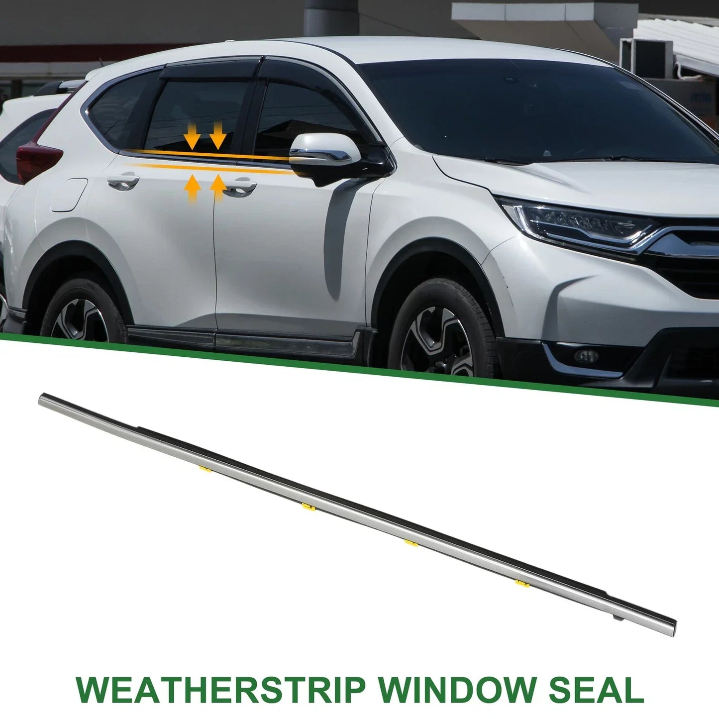 Rear Right Weatherstrip Window Seal for Honda CR-V (2017-2020)