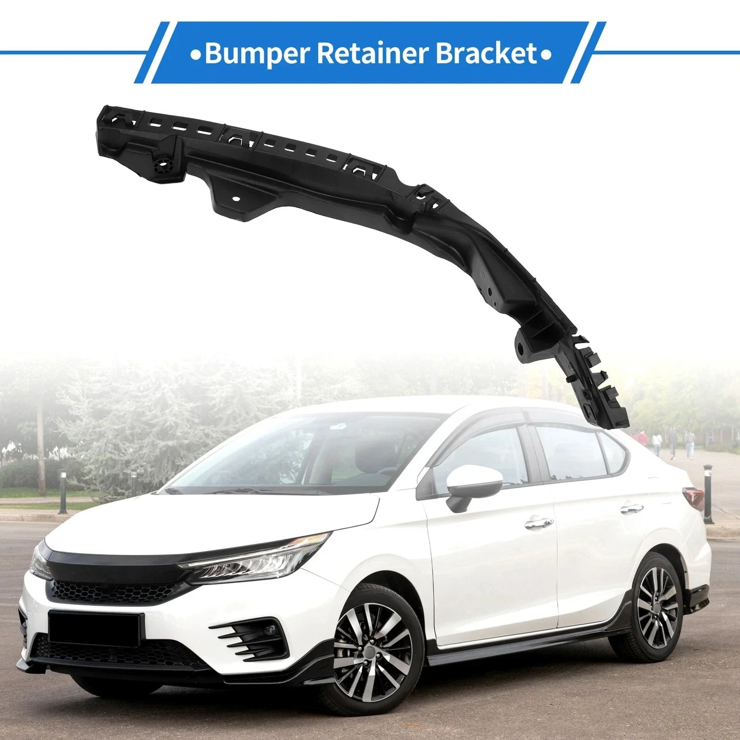 Front Right Bumper Retainer Bracket for Honda City (2009-2014)