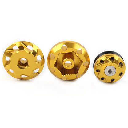 Frame Hole Covers  Fairing Bolts Caps Gold for Kawasaki NINJA1000 Z1000 (2011-2016)