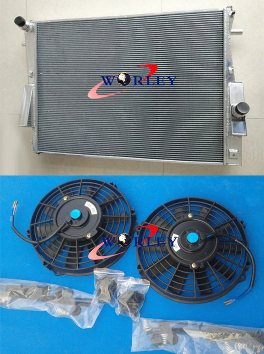 Aluminum Radiator & Fans for Ford F-250 F-350 F-450 F-550 FX4 (2008-2010)