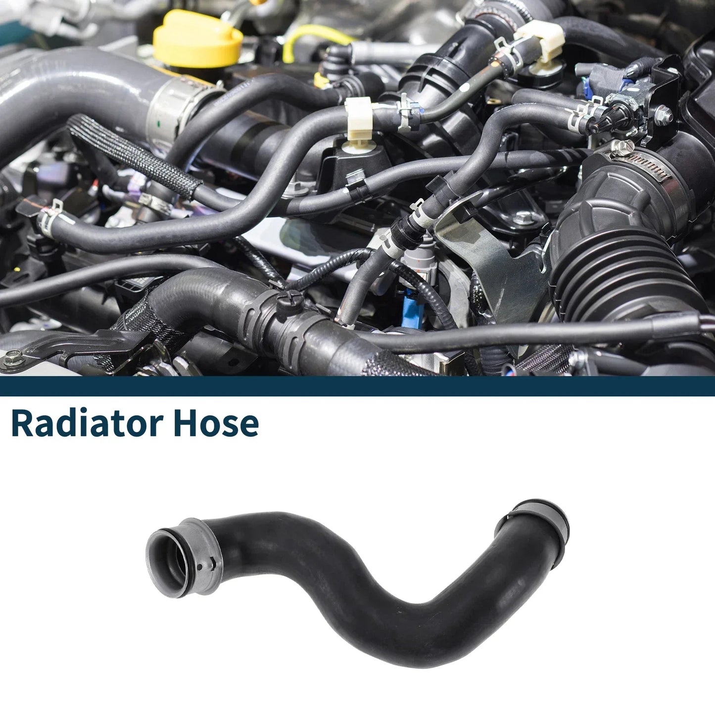 Radiator Hose for Mercedes-Benz C-Class 2008-2024 Rubber 1 x Hose