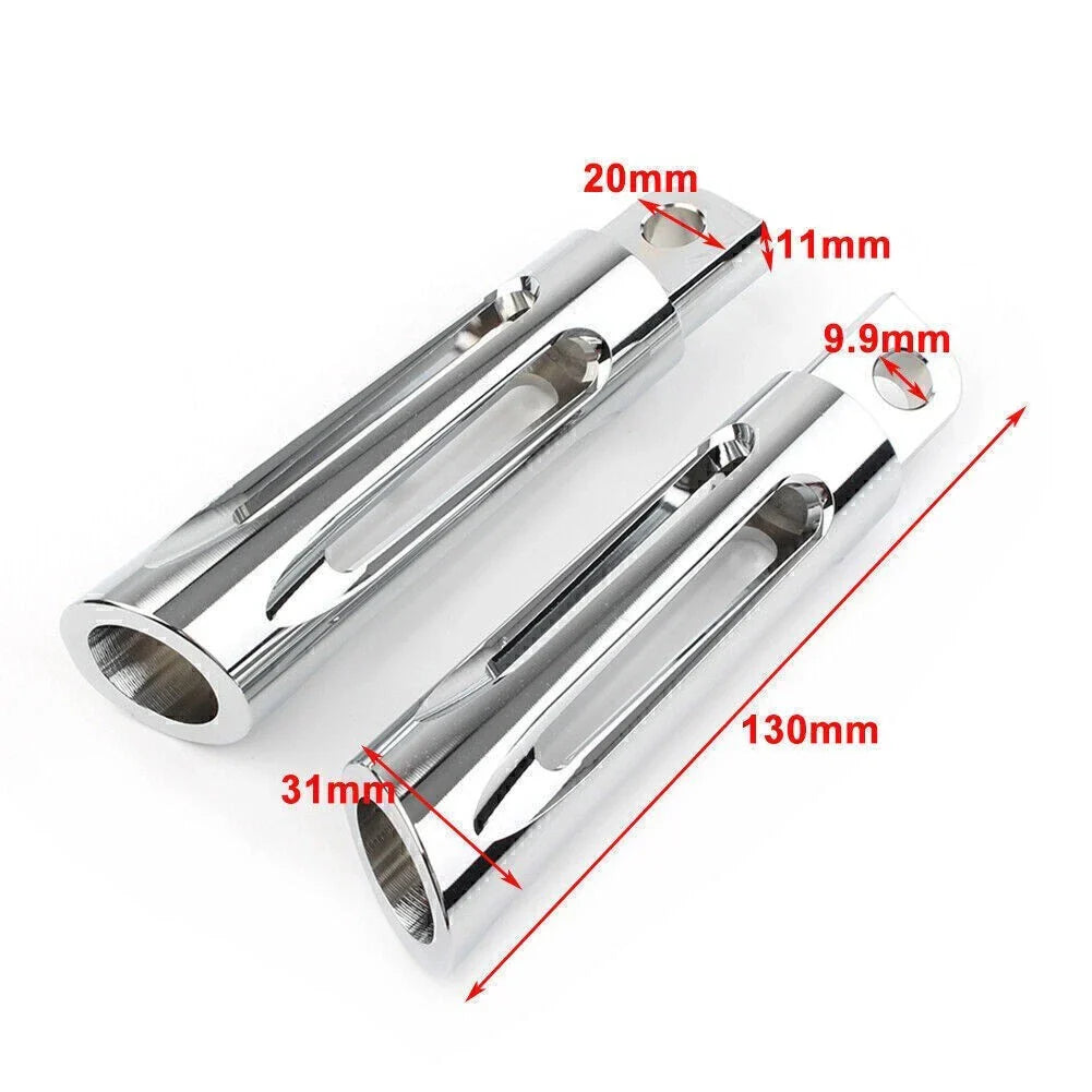 CNC Foot Pegs for Harley Davidson Touring Sportster Dyna Softail