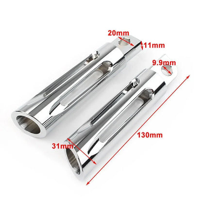 CNC Foot Pegs for Harley Davidson Touring Sportster Dyna Softail