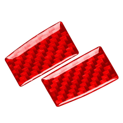 Red Radio CD Panel Side Button Cover Trim for Volkswagen Passat (2001-2005)