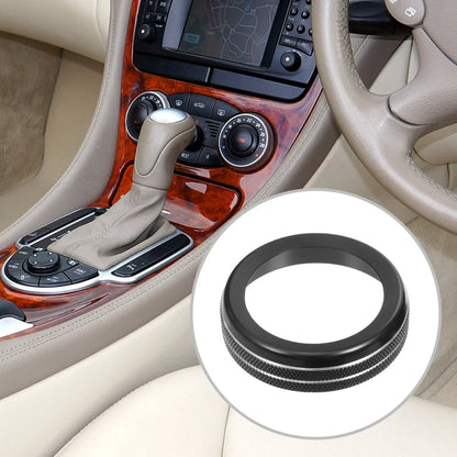 4 x Air Conditioner Volume Tune Knob Decor Rings for Chevy Corvette (2014-2019)