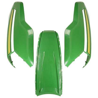 Caltric Left Right Center Hood Panel for John Deere X300 X300R (1998–2025)