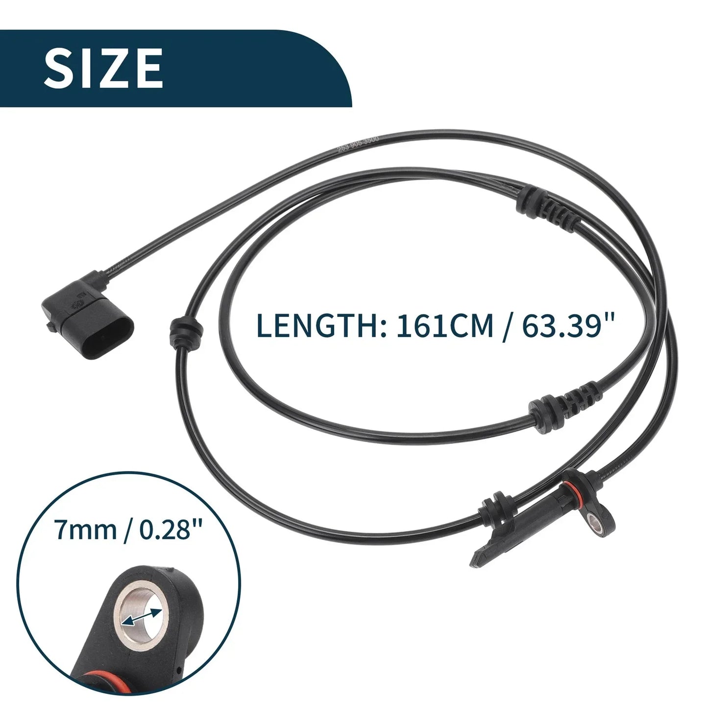 Front Left ABS Wheel Speed Sensor for Mercedes-Benz GLC300 GLC63 (2016-2023)