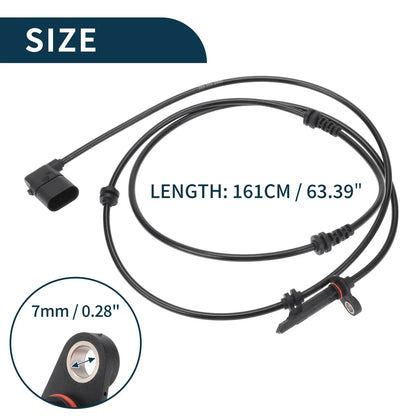 Front Left ABS Wheel Speed Sensor for Mercedes-Benz GLC300 GLC63 (2016-2023)