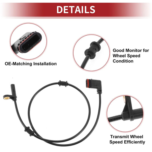 ABS Wheel Speed Sensor for Mercedes-Benz SLC43 AMG (2017-2020)