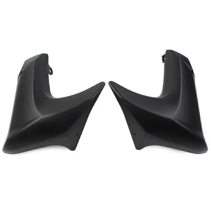 Matt Black Radiator Cap Fairing Compression Plate for KAWASAKI ER6N (2012-2016)