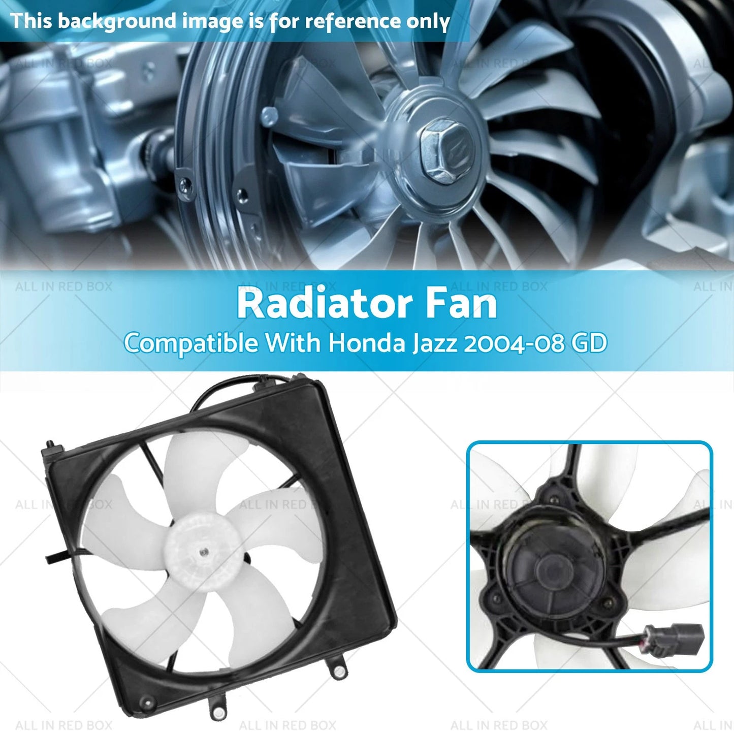 Cooling Fan Assembly for Honda Jazz (2004-2008)