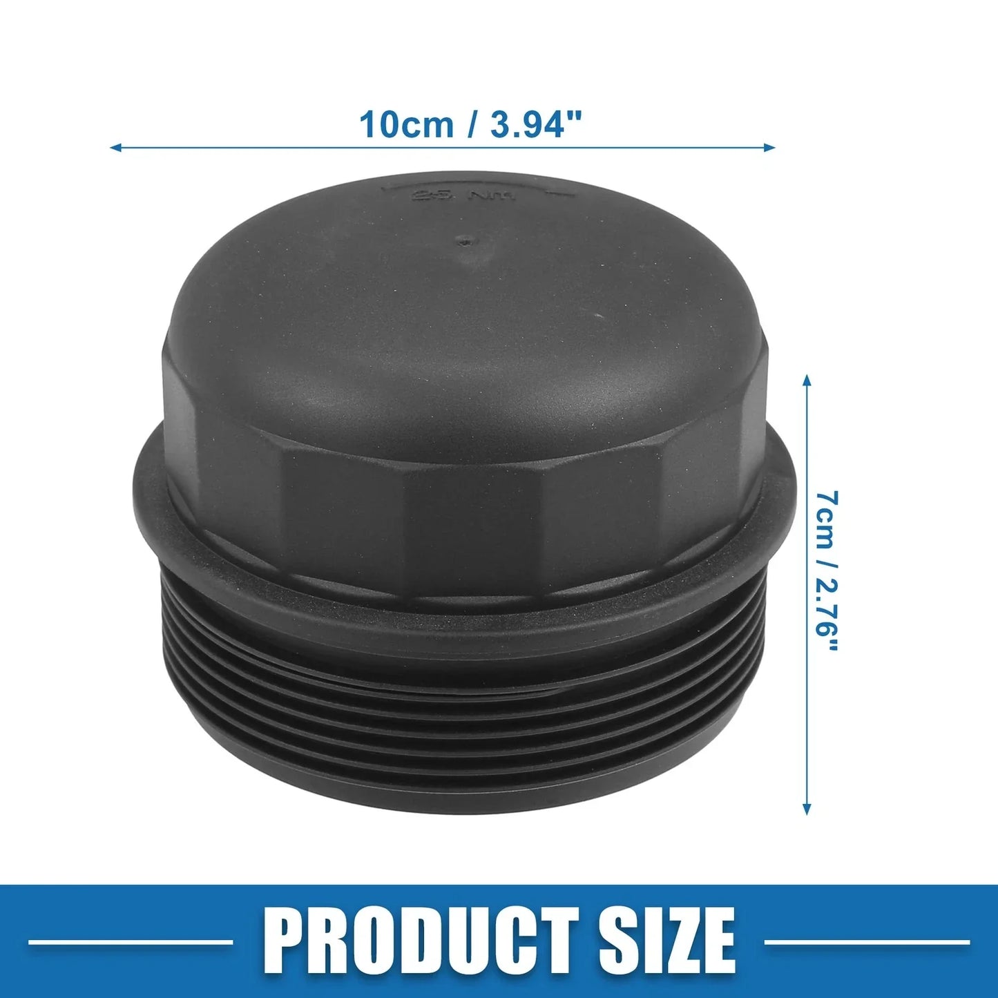 Engine Oil Filter Housing Cover for Hyundai Santa Fe 3.3L (2007-2009)