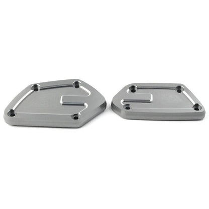 Silver Front Brake & Clutch Reservoir Cap for BMW K1600GT R1200GS R1250R R nineT (2011-2023)