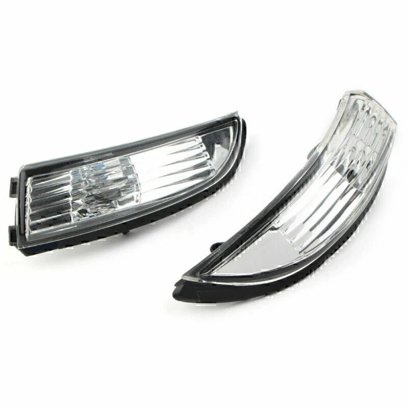 Pair Side Rear View Mirror Turn Signal Lights for Ford Fiesta (2009-2015)