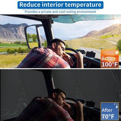 Car Window Cover for Honda N-BOX JF5/JF6 Series Aluminum Film Black