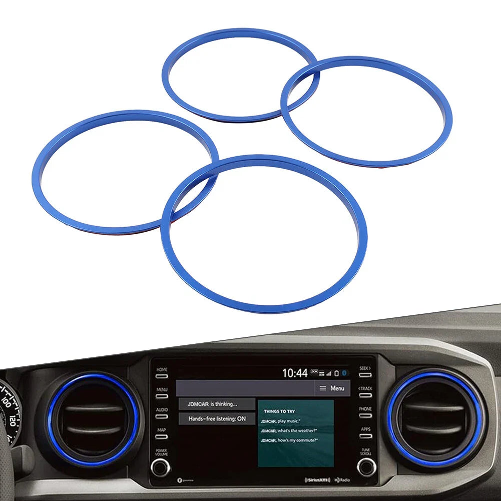 AC Outer Vent Rings Trim Covers for Toyota Tacoma (2016-2022)