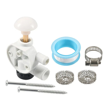 Upgraded Toilet Water Valve Assembly for Dometic Sealand (Fits 385314349)
