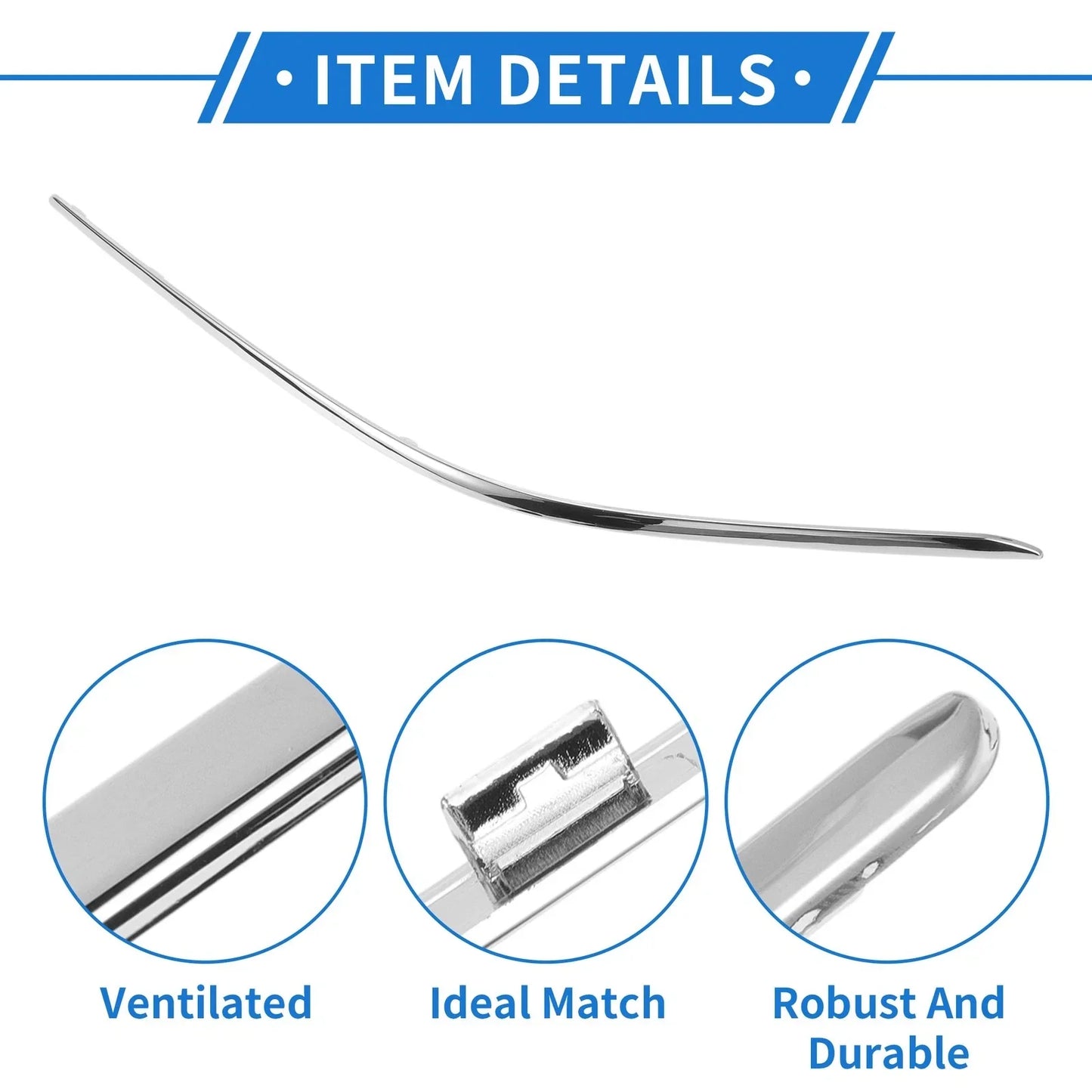 Front Left Bumper Grille Trim for Mercedes-Benz W218 CLS (2011-2012)