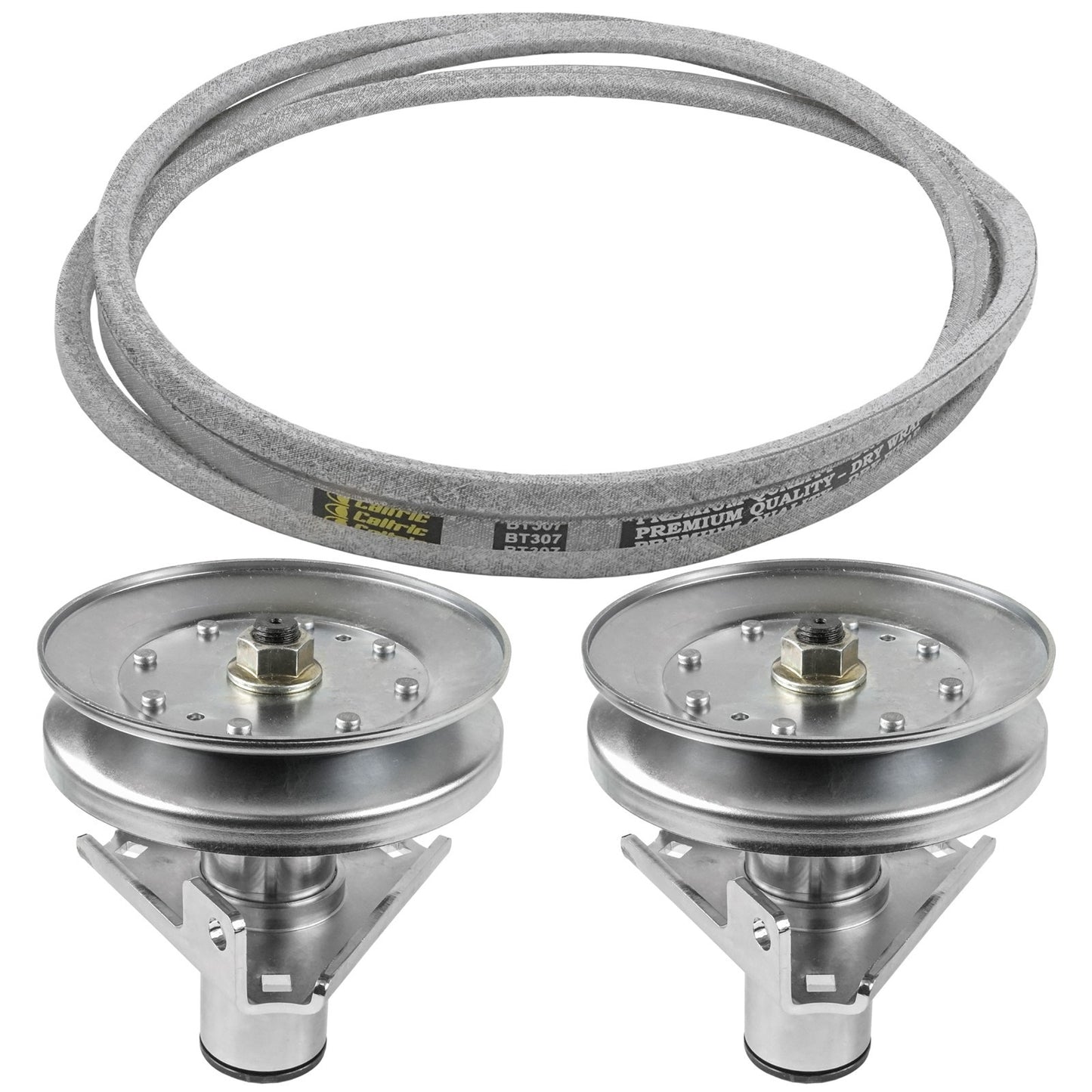 Deck Spindle Assembly Belt Kit for John Deere LT166 LT180 (1998–2009)