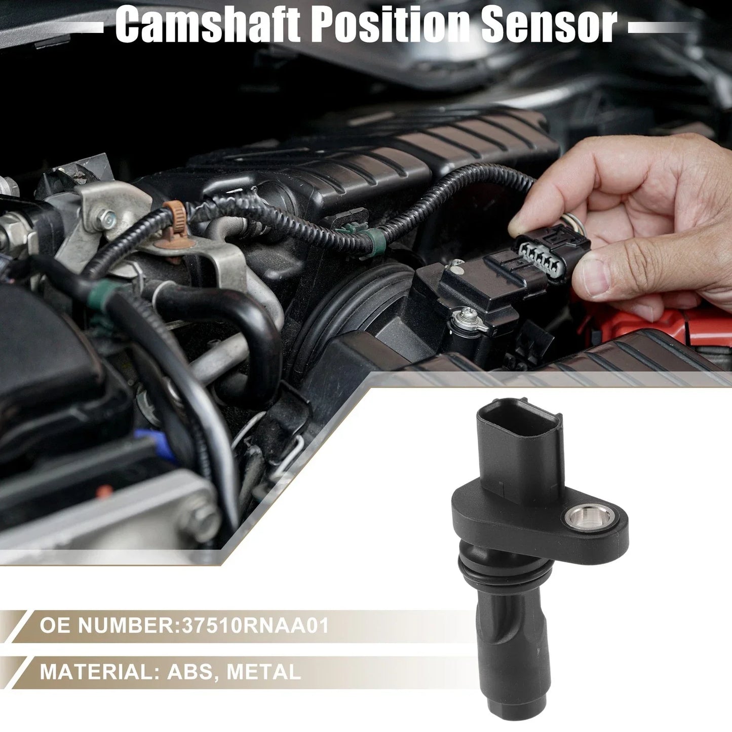 Camshaft Position Sensor for Honda HR-V 1.8L (2016-2020) - ABS Black