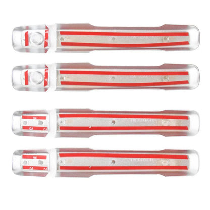 Exterior Door Handles Cover Trim Chrome Set 4 Fits Isuzu D-Max Truck 2011-15 D05