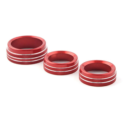 Air Conditioner Switch Knob for Dodge Challenger 2015-2024 Red