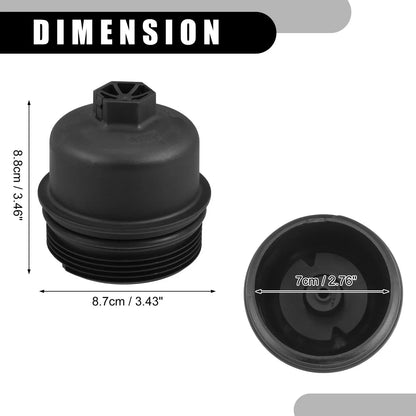 Engine Oil Filter Cap Cover for Dodge Dart (2012-2016)