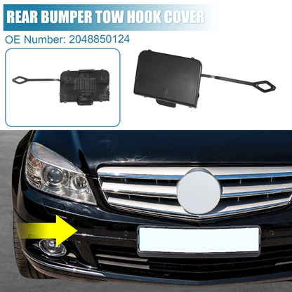 Front Bumper Tow Hook Cover for Mercedes-Benz C350 3.5L (2008-2011)
