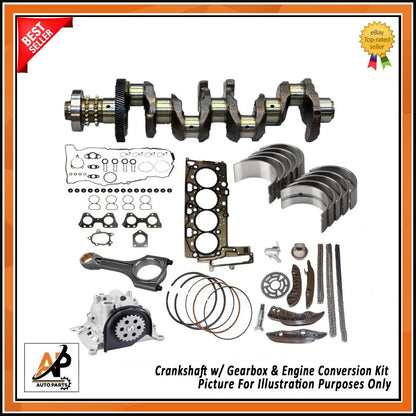 Crankshaft and Engine Conversion Kit Replacement for BMW 2.0 N47 (2007–2016)