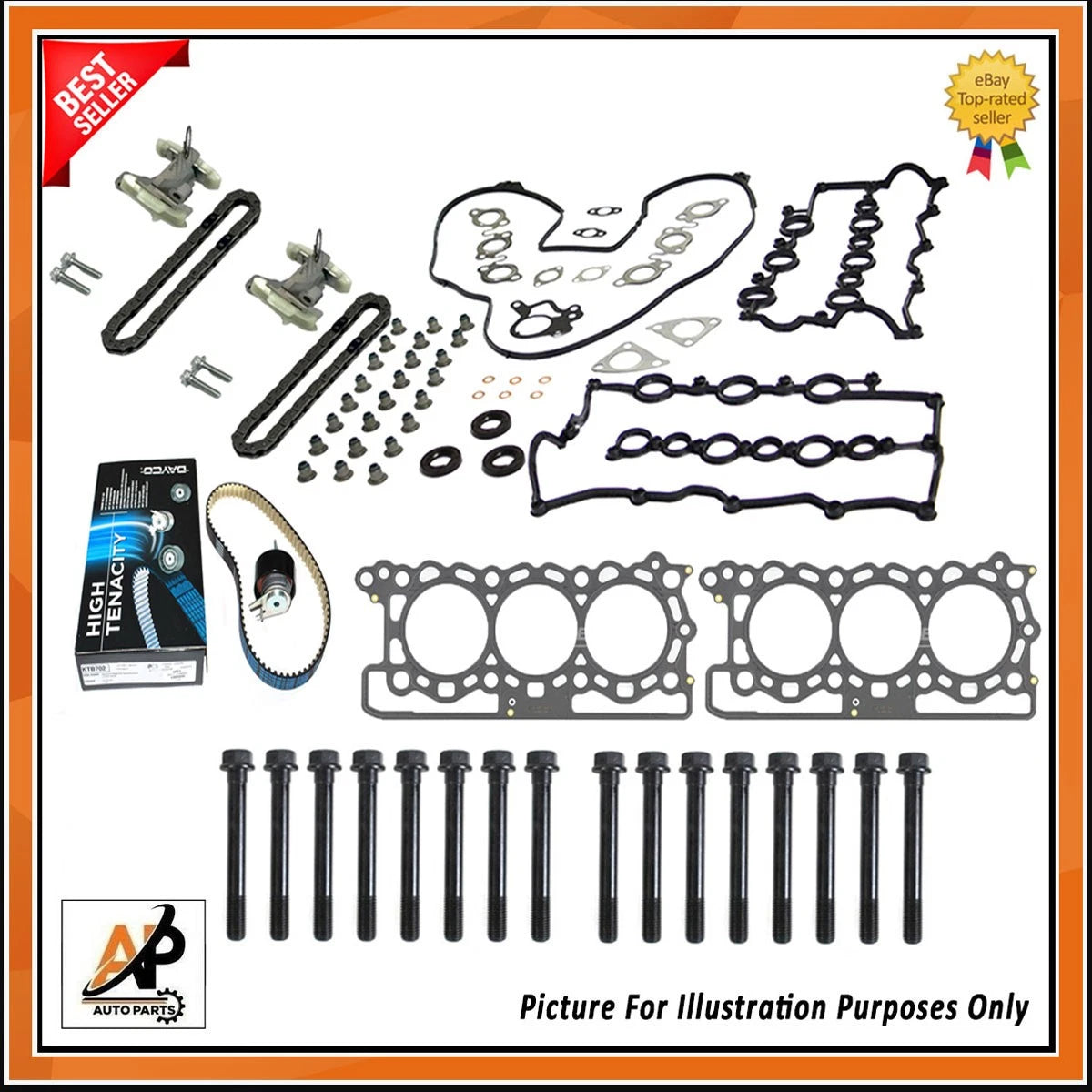 Cylinder Head Gasket Set Heavy Duty for Land Rover Range Rover Sport (2010–2013)