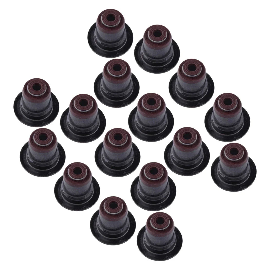 16x Valve Stem Oil Seals for Hyundai Kia 1.6L 1.8L 2.0L 2.4L (2006-2017)