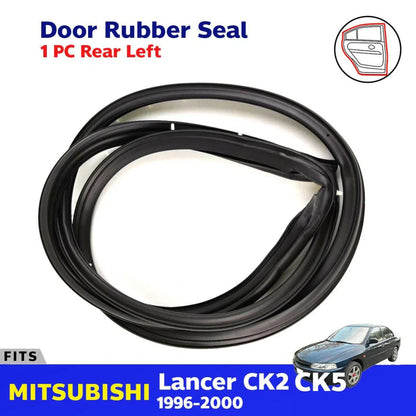 Door Rubber Weatherstrip Rear LH Fits Mitsubishi Lancer CK2 CK5 4D Sedan 1996-00