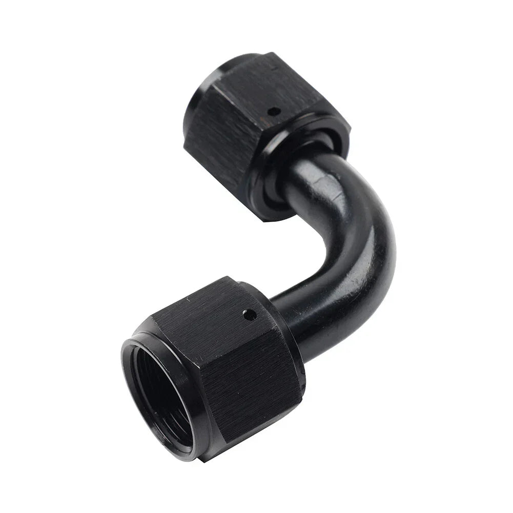 90 Degree Swivel Coupler Union Fitting Adapter for 8AN Female Connector