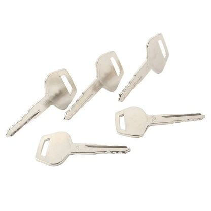 5 x Ignition Keys Metal for Komatsu Excavator Dozer Loader